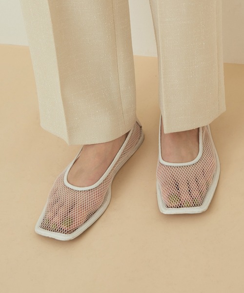 JVAM（ジェーヴィエーエム）の「【JVAM】SQUARE MESH FLAT