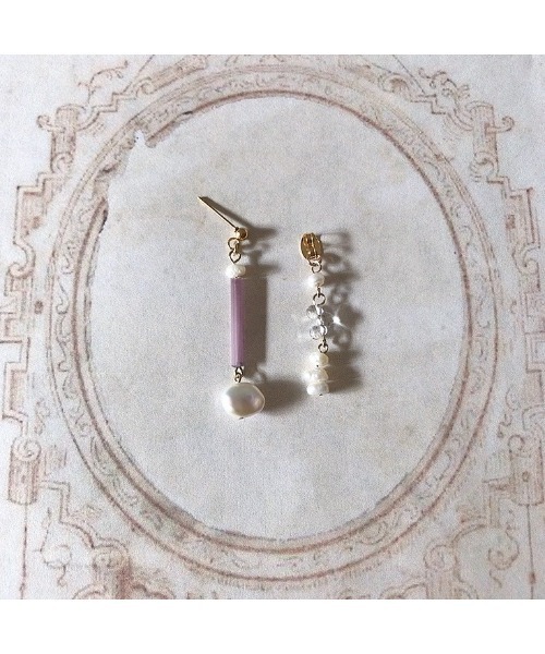 tone(トーン)の「【spira】淡水パールのピアス(MA)(ピアス(両耳用)・レディース・ゴールド・FREE)」の3枚目の写真