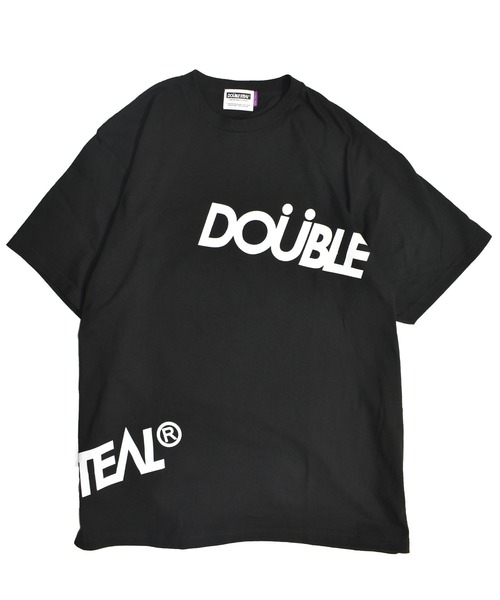 DOUBLE STEAL（ダブルスティール）の「dipBasic logo Tシャツ（Tシャツ/カットソー・メンズ・チャコールグレー/ダークグリーン/グレー/ブラック/ホワイト・X-LARGE/LARGE/MEDIUM/XX-LARGE）」の2枚目の写真
