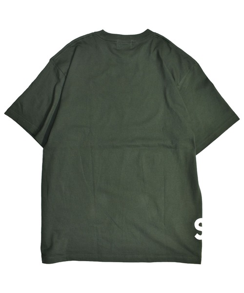 DOUBLE STEAL（ダブルスティール）の「dipBasic logo Tシャツ（Tシャツ/カットソー・メンズ・チャコールグレー/ダークグリーン/グレー/ブラック/ホワイト・X-LARGE/LARGE/MEDIUM/XX-LARGE）」の12枚目の写真