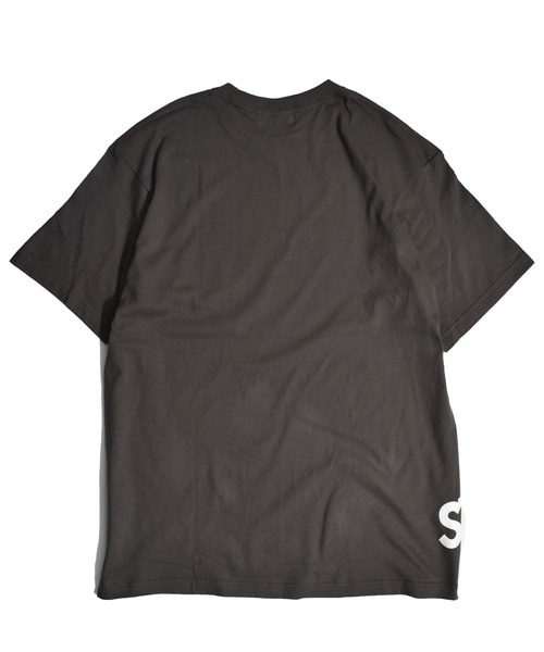 DOUBLE STEAL（ダブルスティール）の「dipBasic logo Tシャツ（Tシャツ/カットソー・メンズ・チャコールグレー/ダークグリーン/グレー/ブラック/ホワイト・X-LARGE/LARGE/MEDIUM/XX-LARGE）」の13枚目の写真