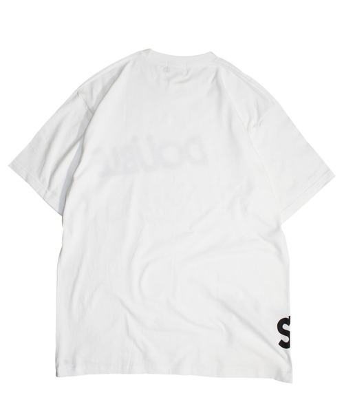 DOUBLE STEAL（ダブルスティール）の「dipBasic logo Tシャツ（Tシャツ/カットソー・メンズ・チャコールグレー/ダークグリーン/グレー/ブラック/ホワイト・X-LARGE/LARGE/MEDIUM/XX-LARGE）」の17枚目の写真