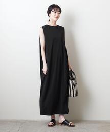 UNITED ARROWS | UWSC P JSY タックワンピース†(ワンピース)