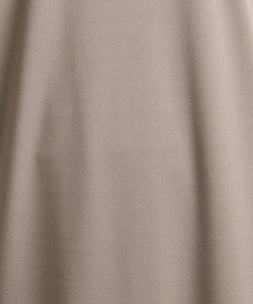 UNITED ARROWS（ユナイテッドアローズ）の「UWSC P JSY タックワンピース†◆（ワンピース・レディース・モカ/ブラック/ライム・38/36）」の12枚目の写真