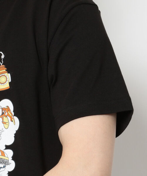 MANASTASH（マナスタッシュ）の「MANASTASH/マナスタッシュ　BENLAMB VESPA TEE ベンラムベスパティー（Tシャツ/カットソー・メンズ・ホワイト/ブラック・MEDIUM/LARGE/X-LARGE）」の9枚目の写真