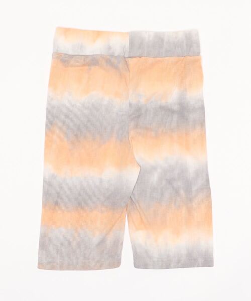 FIG&VIPER（フィグアンドバイパー）の「タイダイハーフカットレギンス（レギンス/スパッツ・レディース・オレンジ/カーキ/ブラック・FREE）」の4枚目の写真