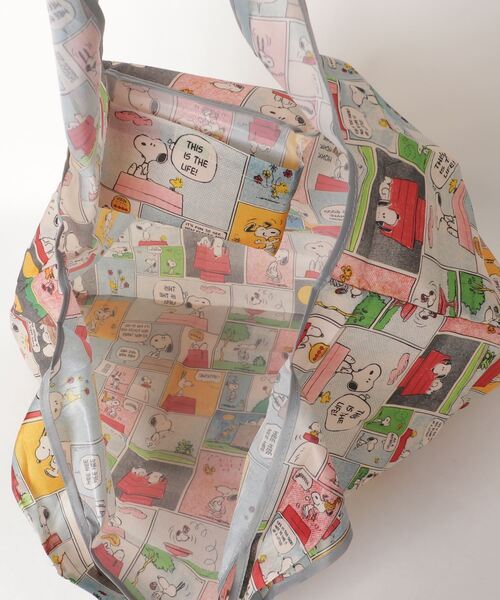 SFW（エスエフダブリュー）の「[スヌーピー] マンガプリント柄 エコバック（エコバッグ/サブバッグ・レディース・A・FREE）」の6枚目の写真