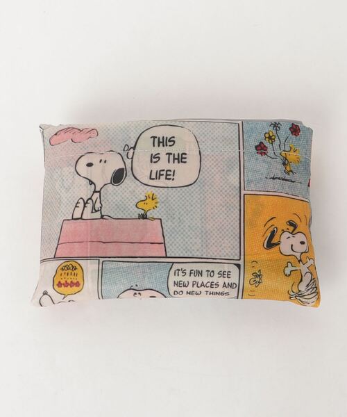 SFW（エスエフダブリュー）の「[スヌーピー] マンガプリント柄 エコバック（エコバッグ/サブバッグ・レディース・A・FREE）」の2枚目の写真