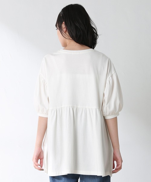 Honeys（ハニーズ）の「ビスチェ付チュニック（その他トップス・レディース・ブラック/ベージュ/グリーン系その他/ピンク系その他・S/M/L）」の16枚目の写真