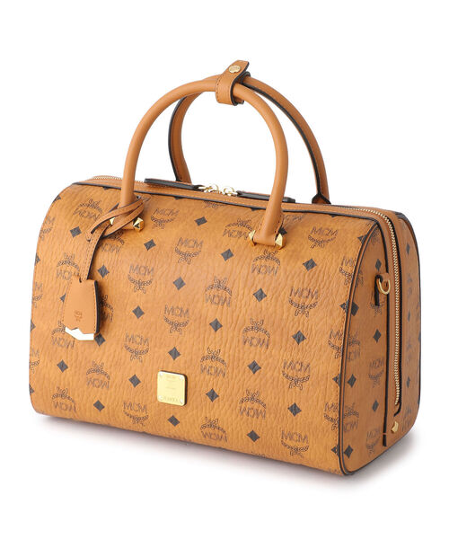 MCM(エムシーエム)の「MCM/エムシーエム/〈エッセンシャル〉 ボストンバッグ ヴィセトス/Boston cognac(ボストンバッグ・メンズ・ブラウン・FREE)」の8枚目の写真