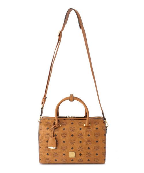 MCM(エムシーエム)の「MCM/エムシーエム/〈エッセンシャル〉 ボストンバッグ ヴィセトス/Boston cognac(ボストンバッグ・メンズ・ブラウン・FREE)」の10枚目の写真