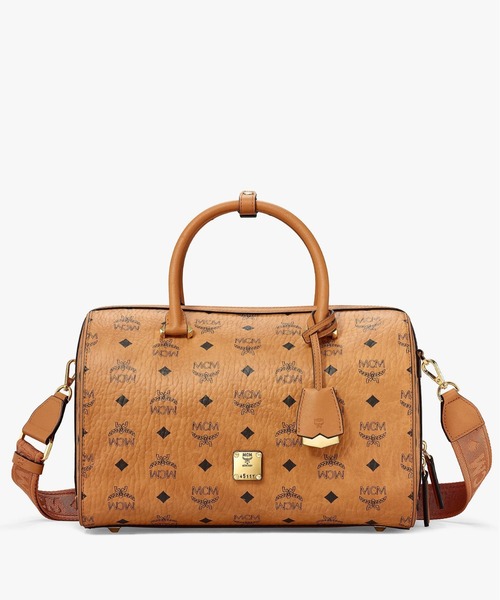 MCM(エムシーエム)の「MCM/エムシーエム/〈エッセンシャル〉 ボストンバッグ ヴィセトス/Boston cognac(ボストンバッグ・メンズ・ブラウン・FREE)」の1枚目の写真