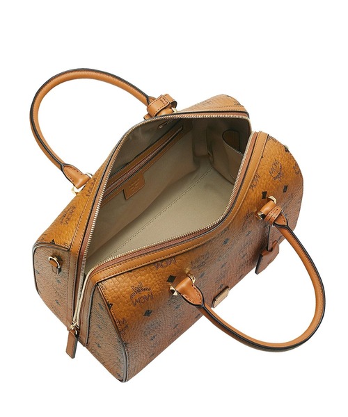 MCM(エムシーエム)の「MCM/エムシーエム/〈エッセンシャル〉 ボストンバッグ ヴィセトス/Boston cognac(ボストンバッグ・メンズ・ブラウン・FREE)」の5枚目の写真