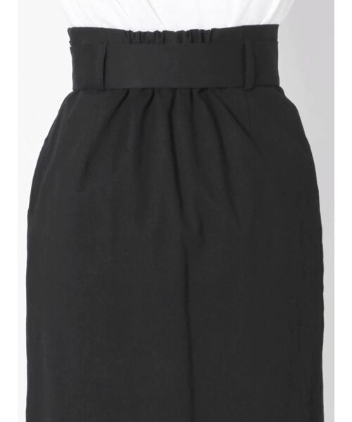 MURUA（ムルーア）の「ヘムシアーラップスカート（スカート・レディース・ブラック/アイボリー/カーキ・2/1）」の12枚目の写真