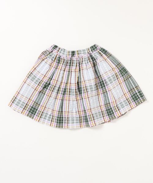 Daddy Oh Daddy（ダディーオーダディー）の「サッカーチェックスカート（スカート・キッズ・ピンク/グリーン・100/150/80/90/110/120/130/140）」の2枚目の写真