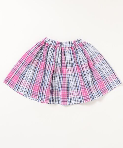 Daddy Oh Daddy（ダディーオーダディー）の「サッカーチェックスカート（スカート・キッズ・ピンク/グリーン・100/150/80/90/110/120/130/140）」の3枚目の写真
