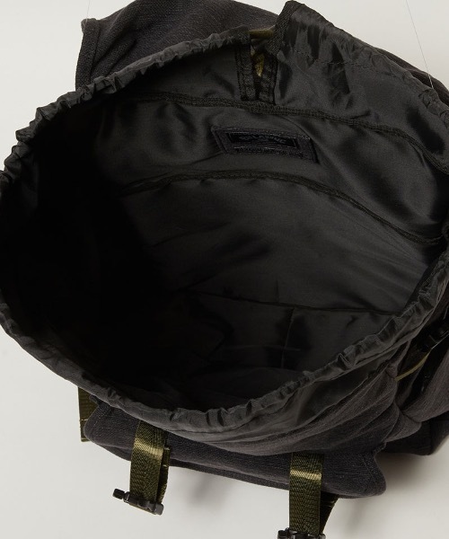 BILLABONG（ビラボン）の「BILLABONG メンズ 【A/DIV HEMP】 KINGS HEMP RUCKSACK バッグ 27L【2021年夏モデル】/ビラボンバックパック・リュックサック（バックパック/リュック・メンズ・ブラック・FREE）」の10枚目の写真
