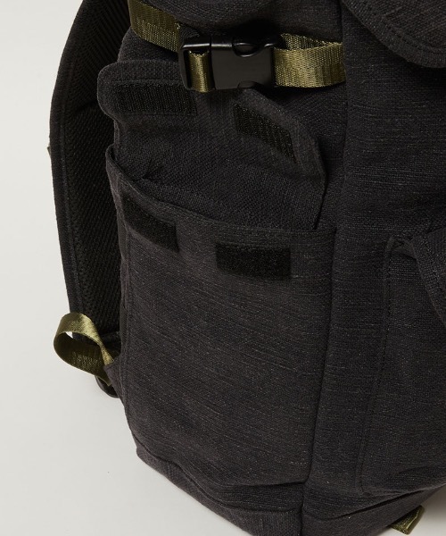 BILLABONG（ビラボン）の「BILLABONG メンズ 【A/DIV HEMP】 KINGS HEMP RUCKSACK バッグ 27L【2021年夏モデル】/ビラボンバックパック・リュックサック（バックパック/リュック・メンズ・ブラック・FREE）」の20枚目の写真
