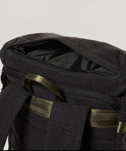 BILLABONG（ビラボン）の「BILLABONG メンズ 【A/DIV HEMP】 KINGS HEMP RUCKSACK バッグ 27L【2021年夏モデル】/ビラボンバックパック・リュックサック（バックパック/リュック・メンズ・ブラック・FREE）」の8枚目の写真