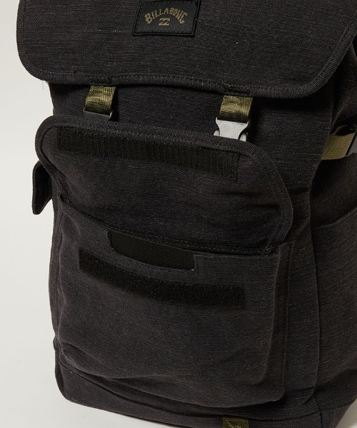 BILLABONG（ビラボン）の「BILLABONG メンズ 【A/DIV HEMP】 KINGS HEMP RUCKSACK バッグ 27L【2021年夏モデル】/ビラボンバックパック・リュックサック（バックパック/リュック・メンズ・ブラック・FREE）」の7枚目の写真