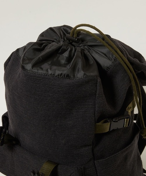BILLABONG（ビラボン）の「BILLABONG メンズ 【A/DIV HEMP】 KINGS HEMP RUCKSACK バッグ 27L【2021年夏モデル】/ビラボンバックパック・リュックサック（バックパック/リュック・メンズ・ブラック・FREE）」の18枚目の写真