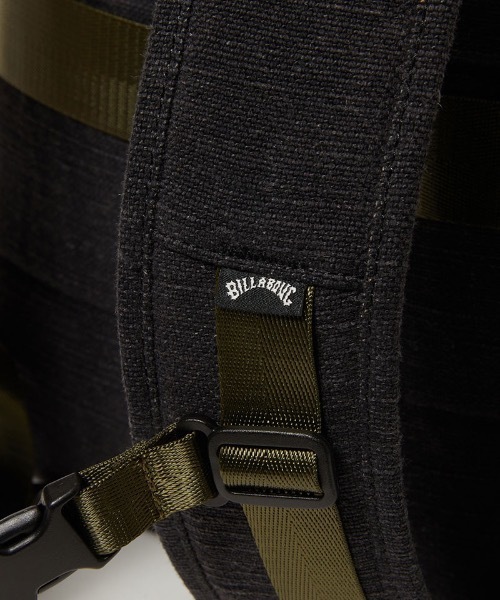 BILLABONG（ビラボン）の「BILLABONG メンズ 【A/DIV HEMP】 KINGS HEMP RUCKSACK バッグ 27L【2021年夏モデル】/ビラボンバックパック・リュックサック（バックパック/リュック・メンズ・ブラック・FREE）」の16枚目の写真