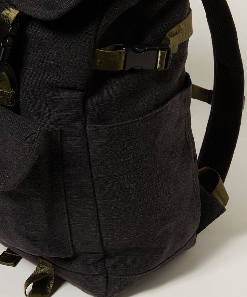 BILLABONG（ビラボン）の「BILLABONG メンズ 【A/DIV HEMP】 KINGS HEMP RUCKSACK バッグ 27L【2021年夏モデル】/ビラボンバックパック・リュックサック（バックパック/リュック・メンズ・ブラック・FREE）」の14枚目の写真