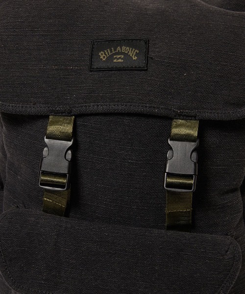 BILLABONG（ビラボン）の「BILLABONG メンズ 【A/DIV HEMP】 KINGS HEMP RUCKSACK バッグ 27L【2021年夏モデル】/ビラボンバックパック・リュックサック（バックパック/リュック・メンズ・ブラック・FREE）」の5枚目の写真