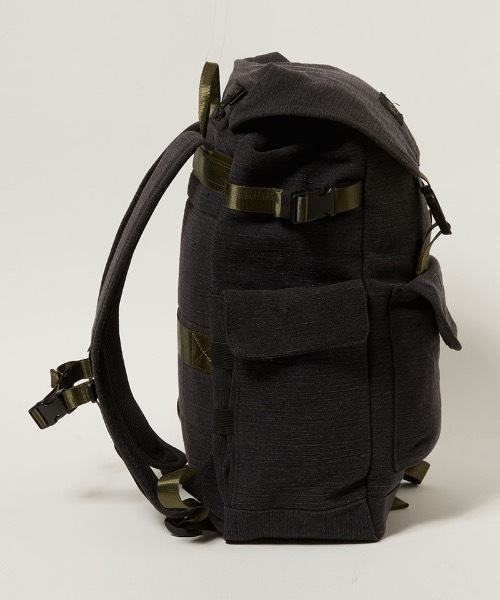 BILLABONG（ビラボン）の「BILLABONG メンズ 【A/DIV HEMP】 KINGS HEMP RUCKSACK バッグ 27L【2021年夏モデル】/ビラボンバックパック・リュックサック（バックパック/リュック・メンズ・ブラック・FREE）」の2枚目の写真