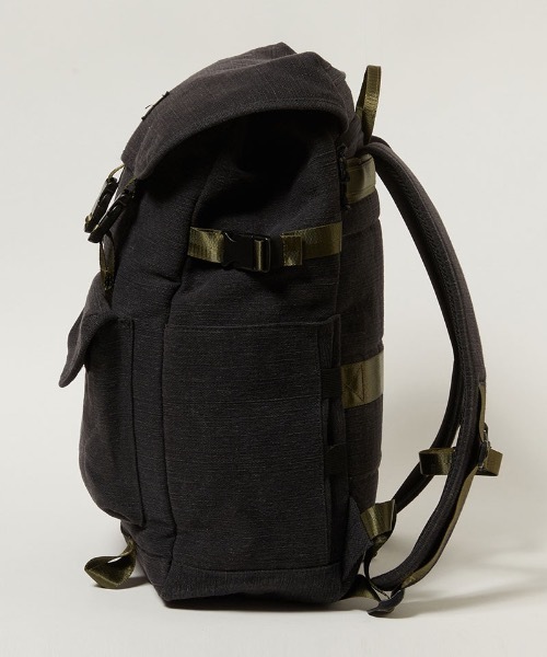 BILLABONG（ビラボン）の「BILLABONG メンズ 【A/DIV HEMP】 KINGS HEMP RUCKSACK バッグ 27L【2021年夏モデル】/ビラボンバックパック・リュックサック（バックパック/リュック・メンズ・ブラック・FREE）」の17枚目の写真