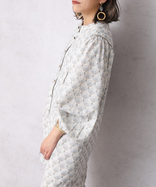 ap retro（アプレトロ）の「肩ギャザー２WAYブラウス【ZOZO限定アイテム】（シャツ/ブラウス・レディース・ブラック/アイボリー/ライトベージュ・FREE）」の10枚目の写真