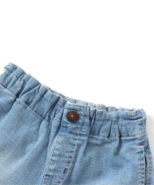 JUNK STORE（ジャンクストアー）の「/WEB限定 デニムハーフパンツ（その他パンツ・キッズ・サックスブルー・100/110/120/130/140/150）」の5枚目の写真
