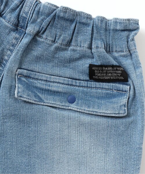 JUNK STORE（ジャンクストアー）の「/WEB限定 デニムハーフパンツ（その他パンツ・キッズ・サックスブルー・100/110/120/130/140/150）」の6枚目の写真