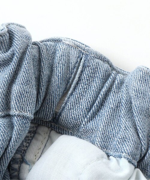 JUNK STORE（ジャンクストアー）の「/WEB限定 デニムハーフパンツ（その他パンツ・キッズ・サックスブルー・100/110/120/130/140/150）」の7枚目の写真