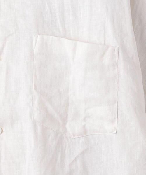 biscuithead（ビスケットヘッド）の「＜biscuithead (ビスケットヘッド) ＞ オープンカラーショートスリーブ（シャツ/ブラウス・メンズ・ホワイト・MEDIUM）」の2枚目の写真