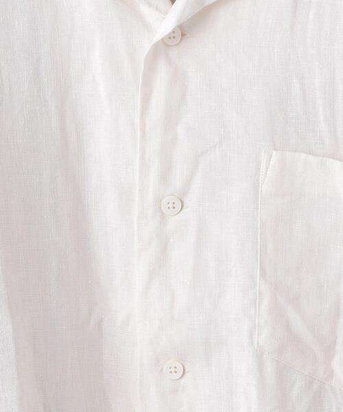 biscuithead（ビスケットヘッド）の「＜biscuithead (ビスケットヘッド) ＞ オープンカラーショートスリーブ（シャツ/ブラウス・メンズ・ホワイト・MEDIUM）」の8枚目の写真