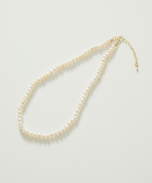 FREAK'S STORE(フリークスストア)の「スモールパールネックレス(ネックレス・レディース・シルバー・ONE SIZE)」の5枚目の写真