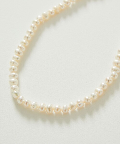 FREAK'S STORE(フリークスストア)の「スモールパールネックレス(ネックレス・レディース・シルバー・ONE SIZE)」の6枚目の写真