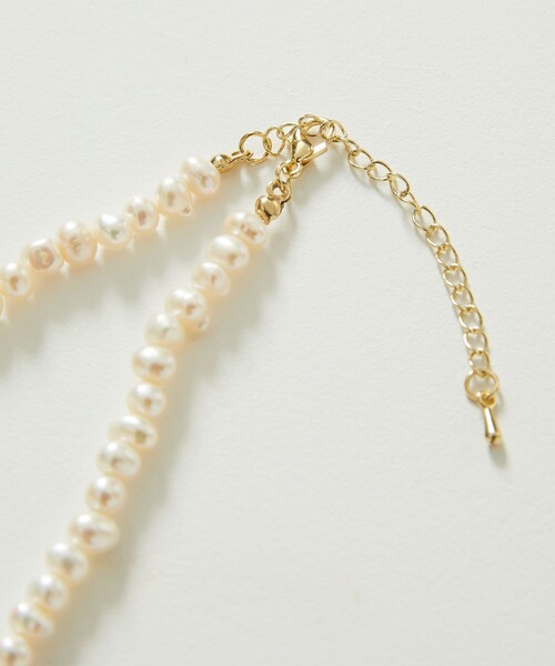 FREAK'S STORE(フリークスストア)の「スモールパールネックレス(ネックレス・レディース・シルバー・ONE SIZE)」の7枚目の写真