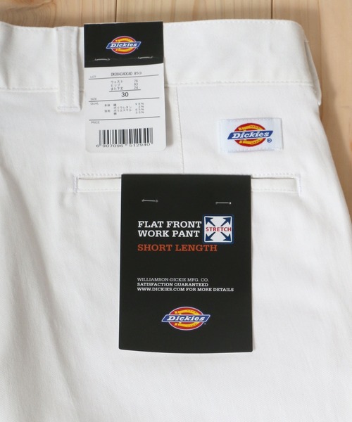 Dickies(ディッキーズ)の「Dickies/ディッキーズ コットンストレッチショートパンツ ハーフパンツ/ワークパンツ(その他パンツ・メンズ・ホワイト・30inch/28inch/34inch/36inch/32inch)」の9枚目の写真