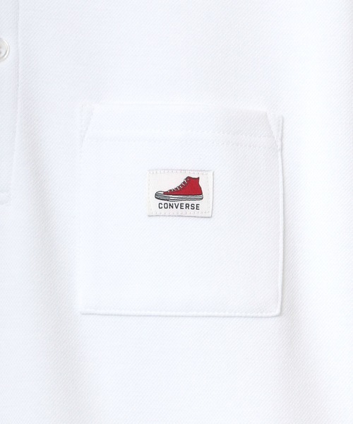 CONVERSE(コンバース)の「CONVERSE/コンバース カノコ ワンポイント ポケット ポロシャツ(ポロシャツ・メンズ・ホワイト/ブラック/ベージュ/サックスブルー/ホワイト系その他/ベージュ系その他・LL/M/L)」の14枚目の写真