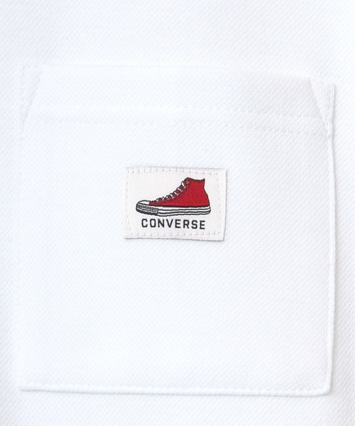 CONVERSE(コンバース)の「CONVERSE/コンバース カノコ ワンポイント ポケット ポロシャツ(ポロシャツ・メンズ・ホワイト/ブラック/ベージュ/サックスブルー/ホワイト系その他/ベージュ系その他・LL/M/L)」の15枚目の写真