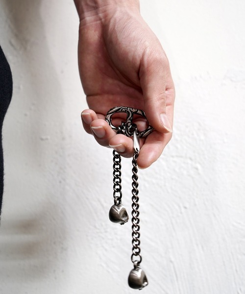 REVI CAST MADE（レヴィキャストメイド）の「レビキャストメイド ANCHOR SKULL KEY HOLDER アンカースカルキーホルダー（キーホルダー・メンズ・シルバー・FREE）」の3枚目の写真