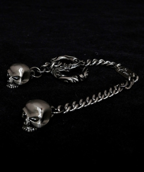 REVI CAST MADE（レヴィキャストメイド）の「レビキャストメイド ANCHOR SKULL KEY HOLDER アンカースカルキーホルダー（キーホルダー・メンズ・シルバー・FREE）」の7枚目の写真