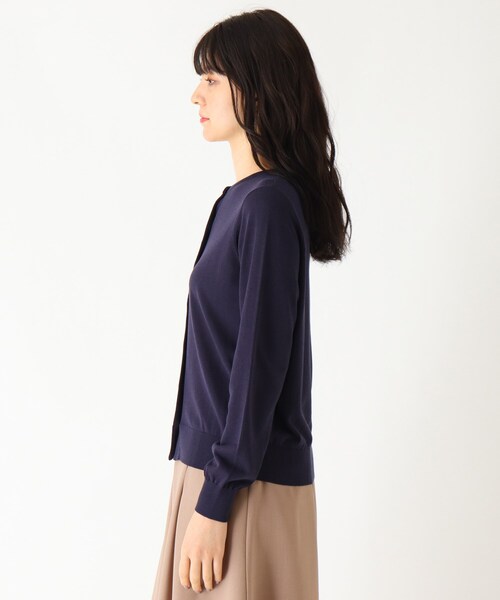 SOUP（スープ）の「◆【大きいサイズあり・13号・15号】UVカット機能付きカーディガン（カーディガン/ボレロ・レディース・ライトグレー/ブラック/ネイビー/カーキ/サンドベージュ/ライトパープル/ベビーピンク/ホワイト系5/ブラック系2/ネイビー系2・11/09/13/15 ）」の15枚目の写真