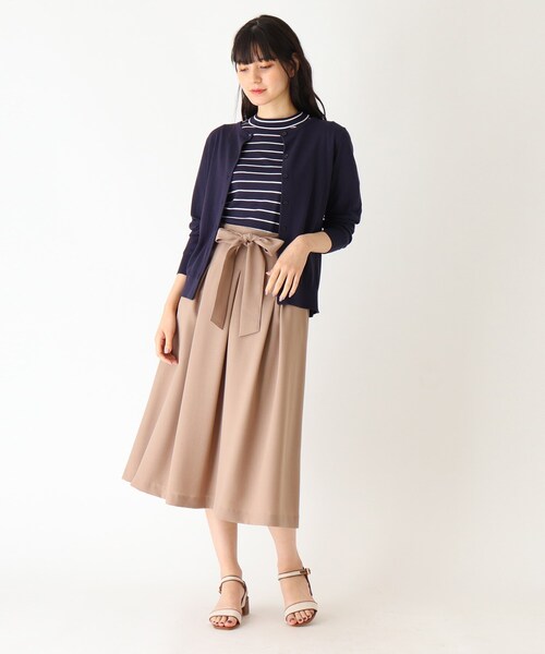 SOUP（スープ）の「◆【大きいサイズあり・13号・15号】UVカット機能付きカーディガン（カーディガン/ボレロ・レディース・ライトグレー/ブラック/ネイビー/カーキ/サンドベージュ/ライトパープル/ベビーピンク/ホワイト系5/ブラック系2/ネイビー系2・11/09/13/15 ）」の16枚目の写真