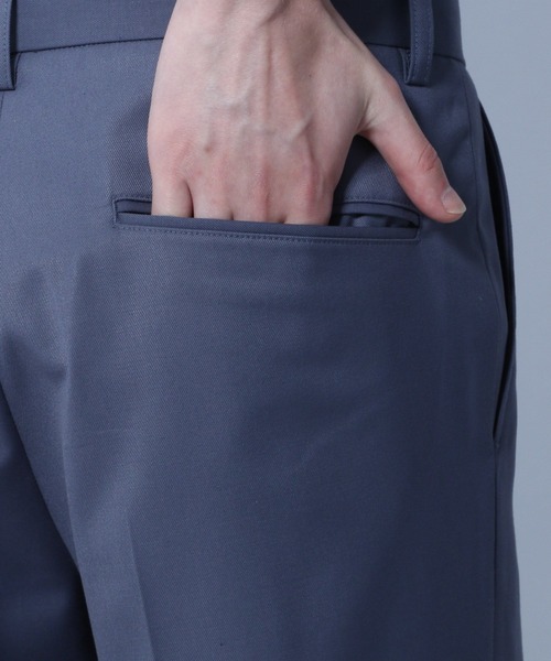 HARE(ハレ)の「Dスリムフレアパンツ(HARE)(スラックス・メンズ・ライトブルー/ブラック/ライトベージュ・SMALL/MEDIUM)」の16枚目の写真