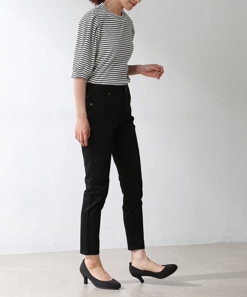 Honeys(ハニーズ)の「スリムカラースキニー(股下64cm)(その他パンツ・レディース・ブラウン/カーキ/ライトベージュ/ブラック/ネイビー/ピンク系その他/ライトカーキ/アイボリー/スミクロ・LL/M/L/SS/S)」の10枚目の写真