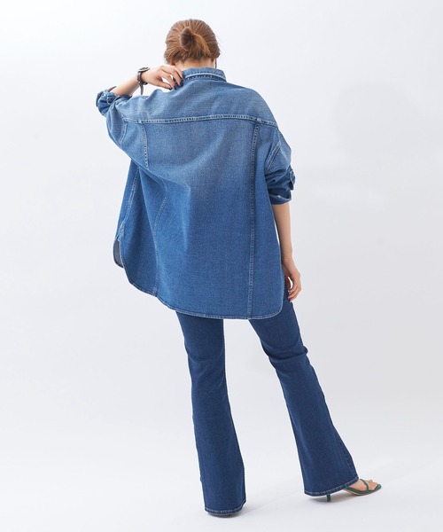 plage（プラージュ）の「【Healthy denim/ヘルシーデニム】SP FLARE デニムパンツ◆（デニムパンツ・レディース・ブルー/ブラック系その他4・24inch/25inch/23inch）」の10枚目の写真