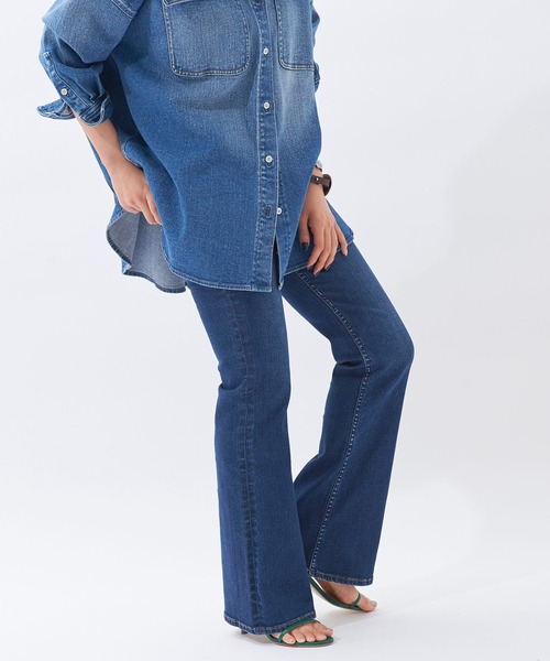 plage（プラージュ）の「【Healthy denim/ヘルシーデニム】SP FLARE デニムパンツ◆（デニムパンツ・レディース・ブルー/ブラック系その他4・24inch/25inch/23inch）」の19枚目の写真